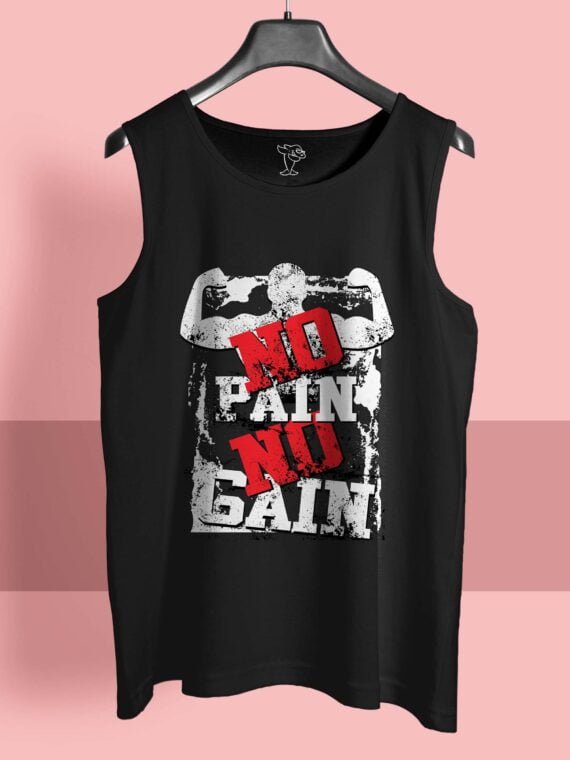 NO PAIN NO GAIN COTTON SANDO
