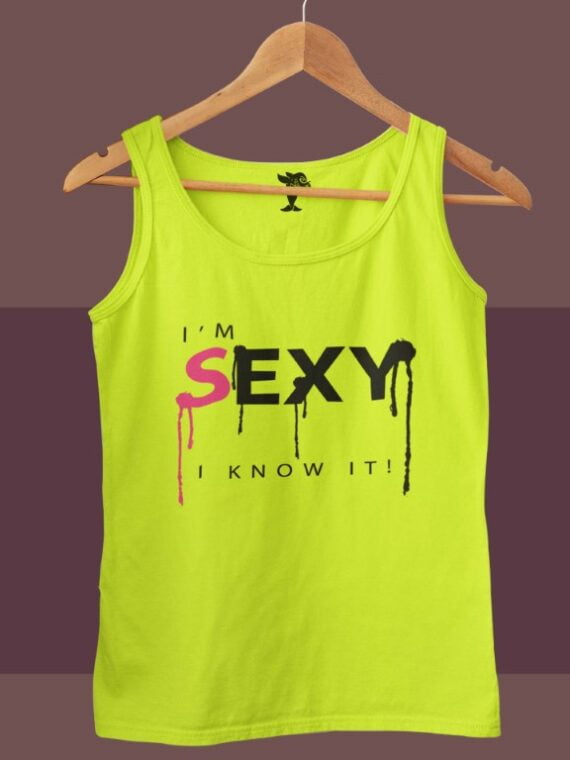 E'M SEXY NEON TANKTOP