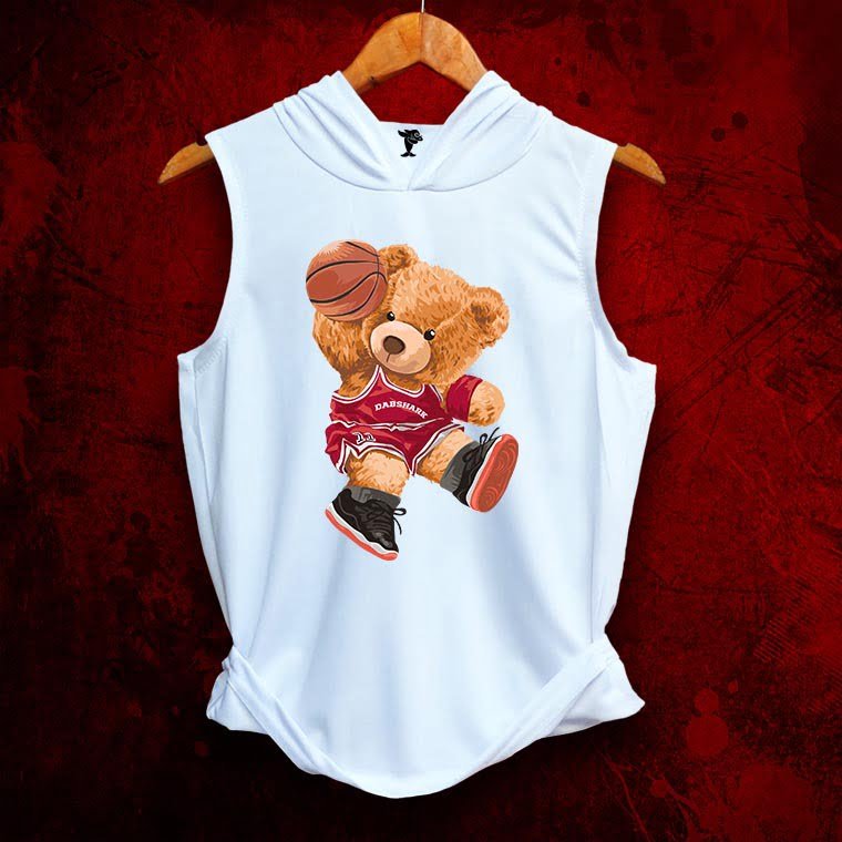Bears sleeveless hoodie sale