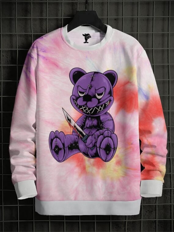 CREEPY TEDDY - PRINTED SWEATSHIRT