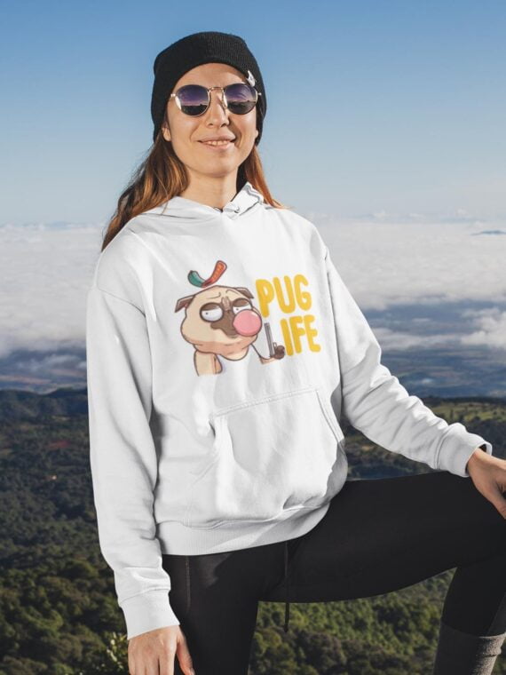 PUG LIFE -WOMEN'S HOODIES
