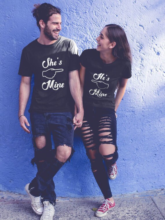 SHE IS MINE COUPLE T-SHIRT
