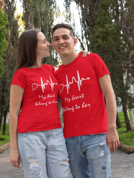 MY HEART COUPLE T-SHIRT