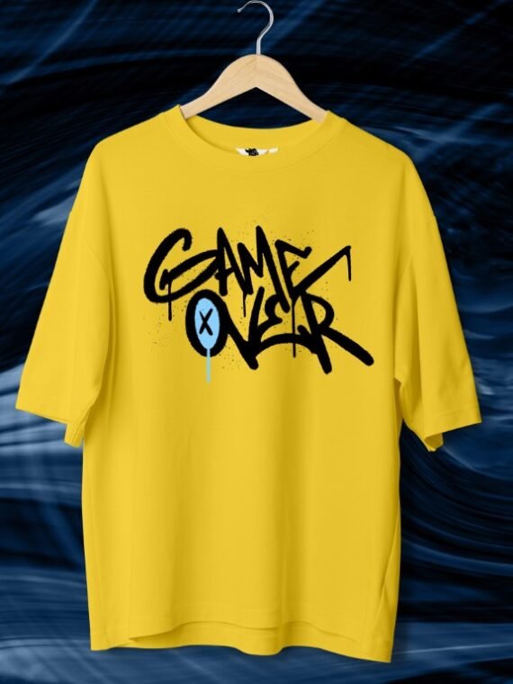 GAME OVER OVERSIZED T-SHIRT