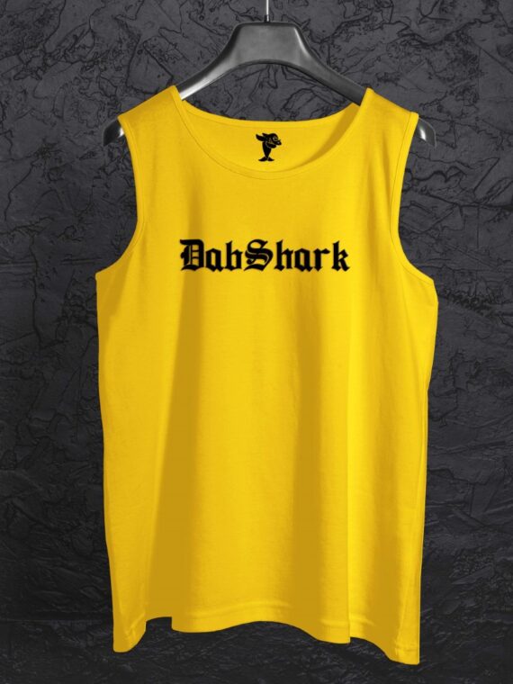 DAB SHARK YELLOW COTTON SANDO