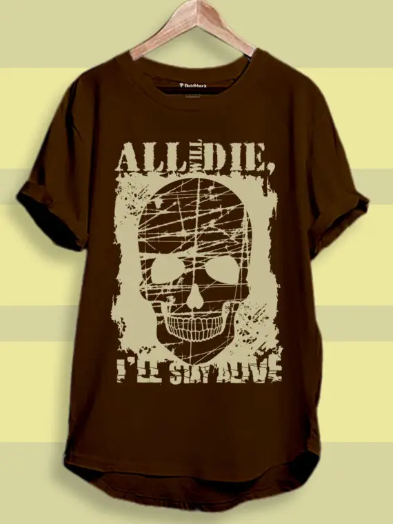 STAY ALIVE LONGLINE T-SHIRT