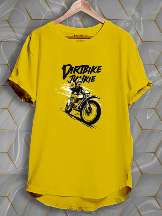 DIRTBIKE LONGLINE T-SHIRT