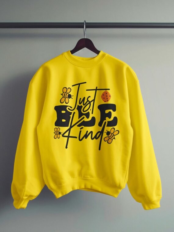 BEE KIND–WOMEN SWEATSHIRT