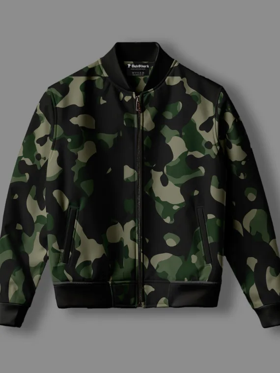 CAMOUFLAGE- BOMBER JACKET