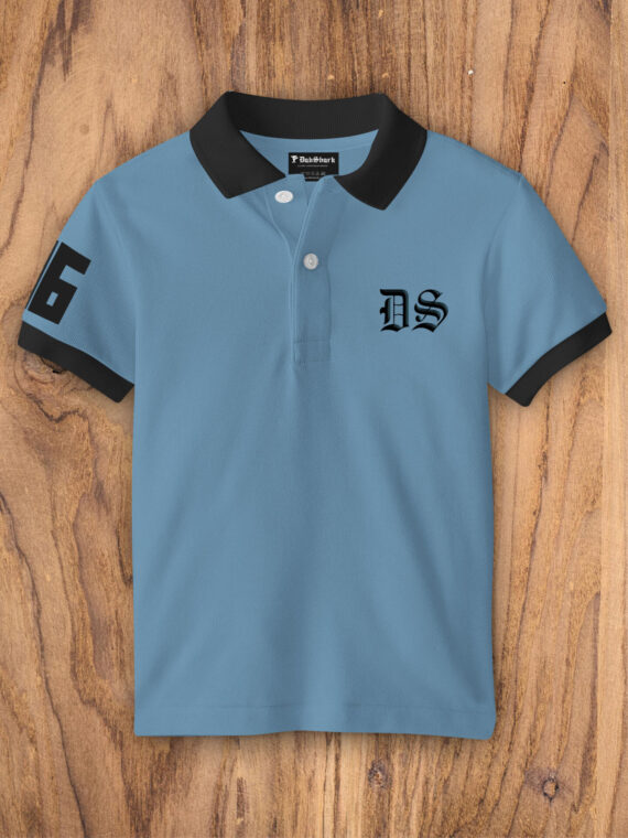 DS BLUE POLO T-SHIRT