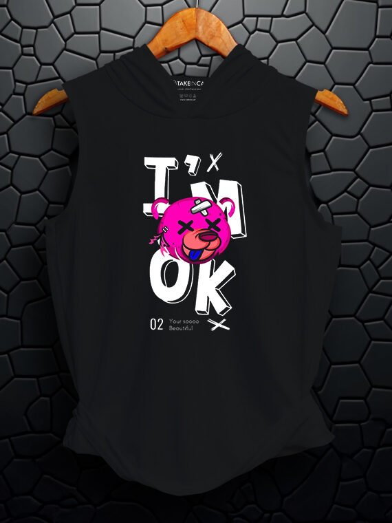 SADCORE BEAR HOODIE SANDO
